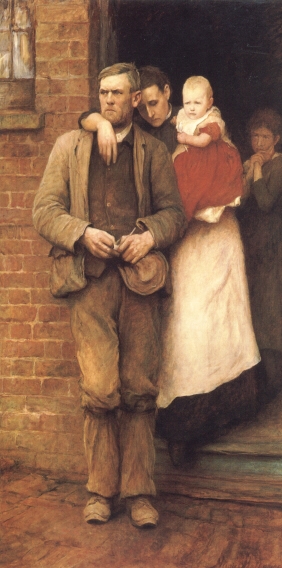 Hubert von Herkomer On Strike