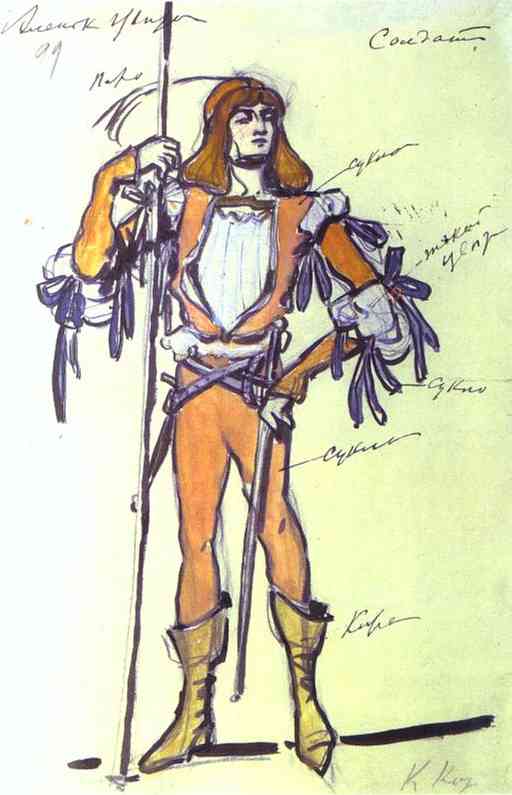 Korovin Constantin Soldier