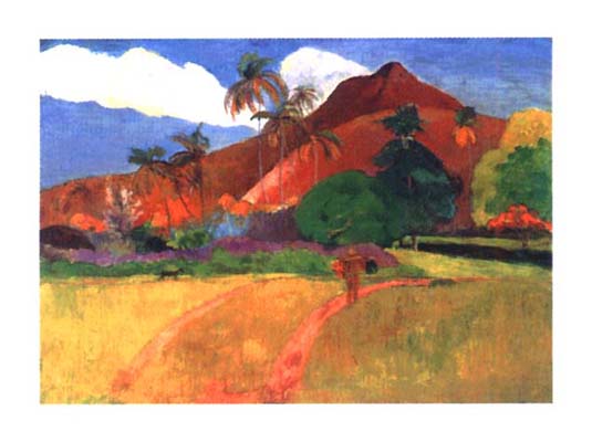 Paul Gauguin Tahitian Landscape