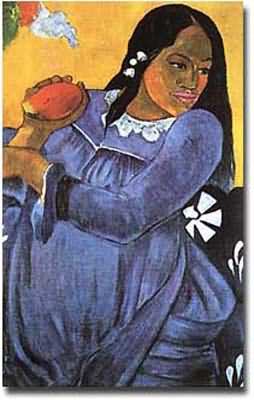 Paul Gauguin Woman with Mango