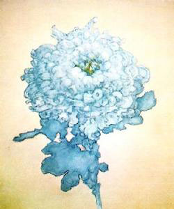 Piet Mondriaan Blue Chrysanthemum