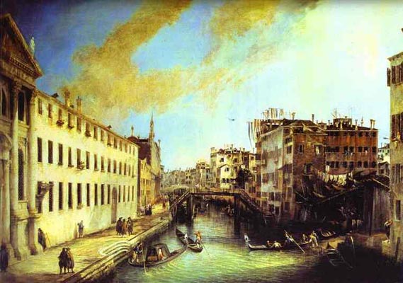Canaletto Rio dei Mendicanti Looking South
