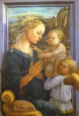 Fra Filippo Lippi Madonna and Child with Angels
