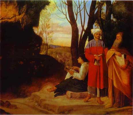 Giorgione The Three Philosophers