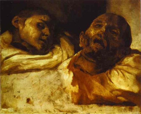 Jean Louis Andre Theodore Gericault Heads Severed