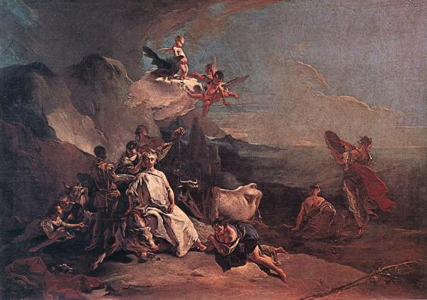 TIEPOLO Giovanni Battista The Rape of Europa