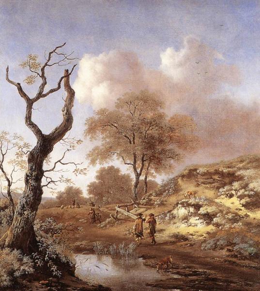 WYNANTS Jan A Hilly Landscape