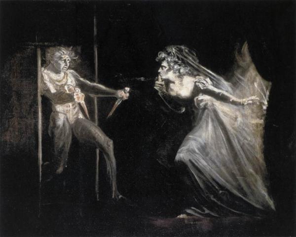 FUSELI John Henry Lady Macbeth with the Daggers