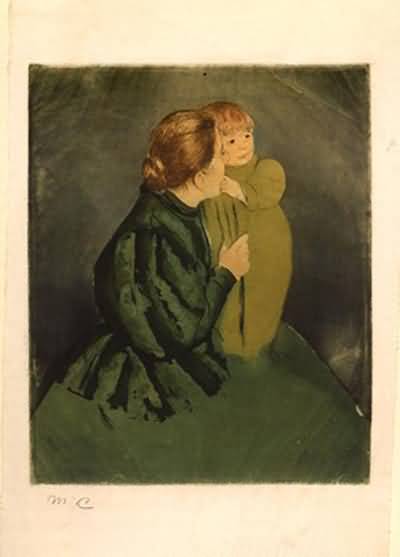 Mary Cassatt The Coiffure