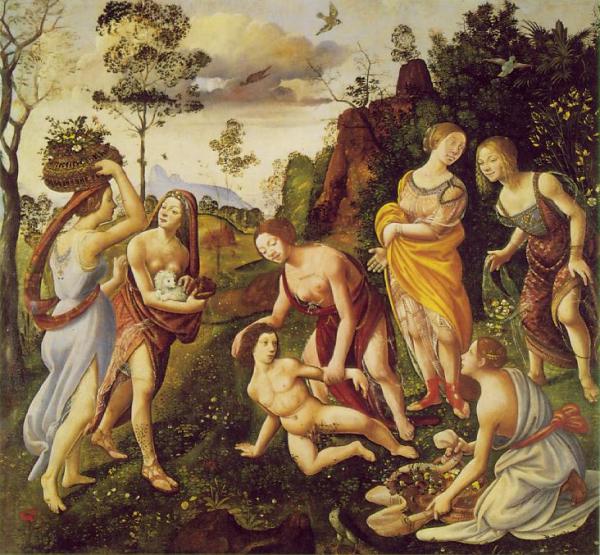 PIERO DI COSIMO The Finding of Vulcan on Lemnos