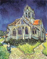 Church At Auvers-sur-oise - Vincent Van Gogh