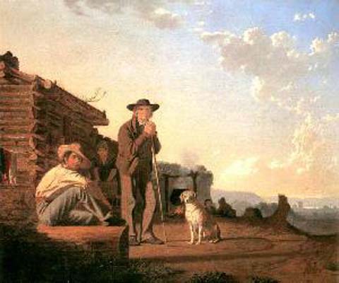George Caleb Bingham The Squatters