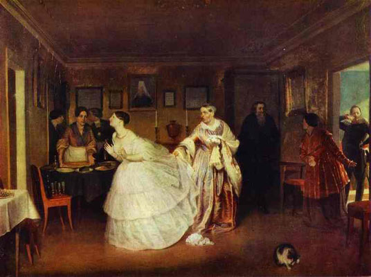 Pavel Fedotov Major s Marriage Proposal