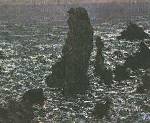 Rocks at Belle Isle - Claude Monet