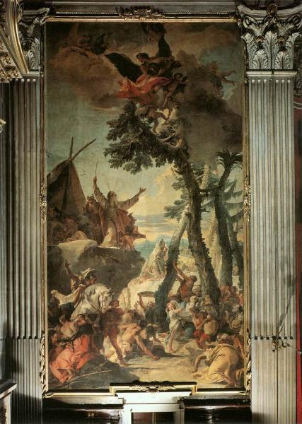 TIEPOLO Giovanni Battista The Gathering of Manna