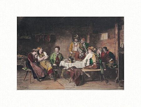 Von Defregger Franz Der Salontiroler