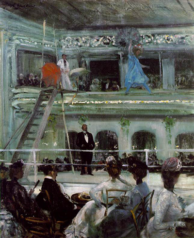 William Glackens Hammerstein s Roof Garden