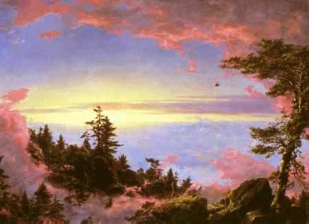 Above the Clouds at Sunrise