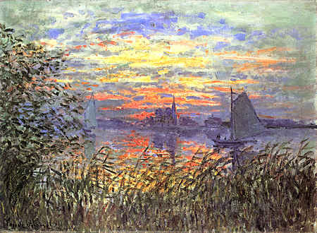 Argenteuil Basin at Sunset