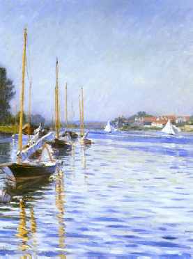 Boats on the Seine at Argenteuil