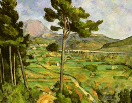 Mont Sainte-Victoire seen from Bellevue