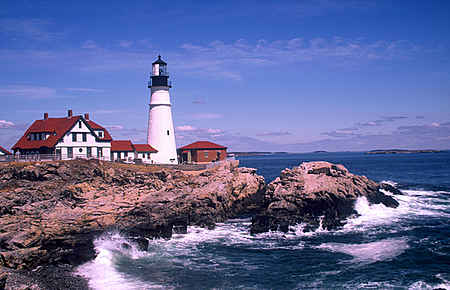 Portland Head Lighthouse Portland, Maine (detail)