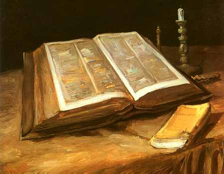 Still Life with Open Bible