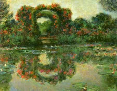 The Flowering Arches, Giverny (detail)