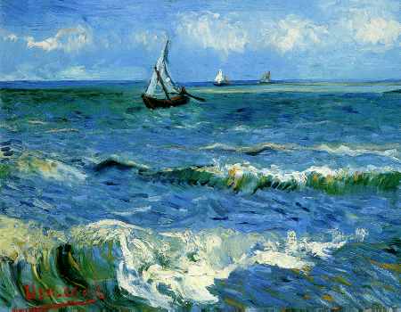 The Sea at Les Saintes Maries de la Mer