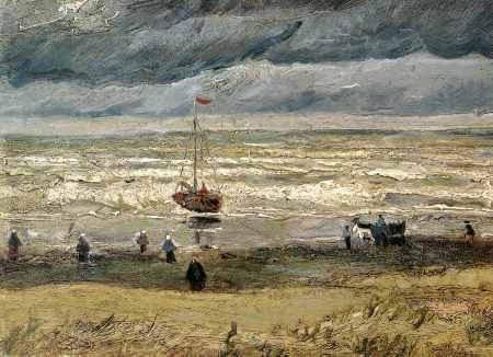 View of the Sea at Scheveningen