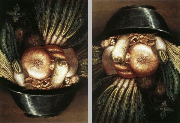 Vegetables in a Bowl or The Gardener