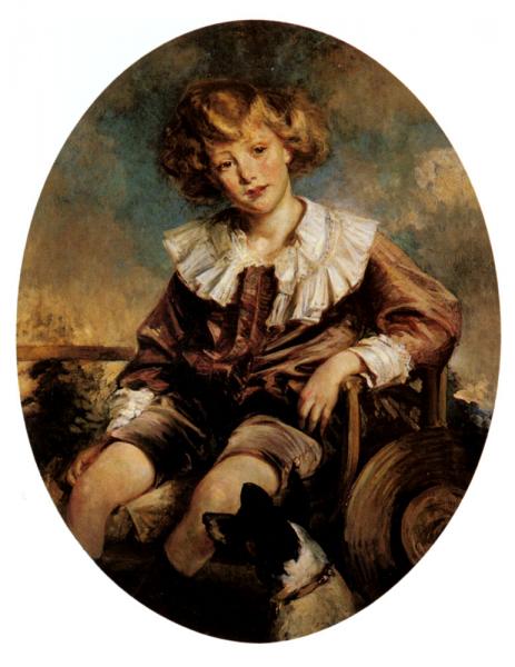 Portrait Of Antonin De Mun As A Young Boy
