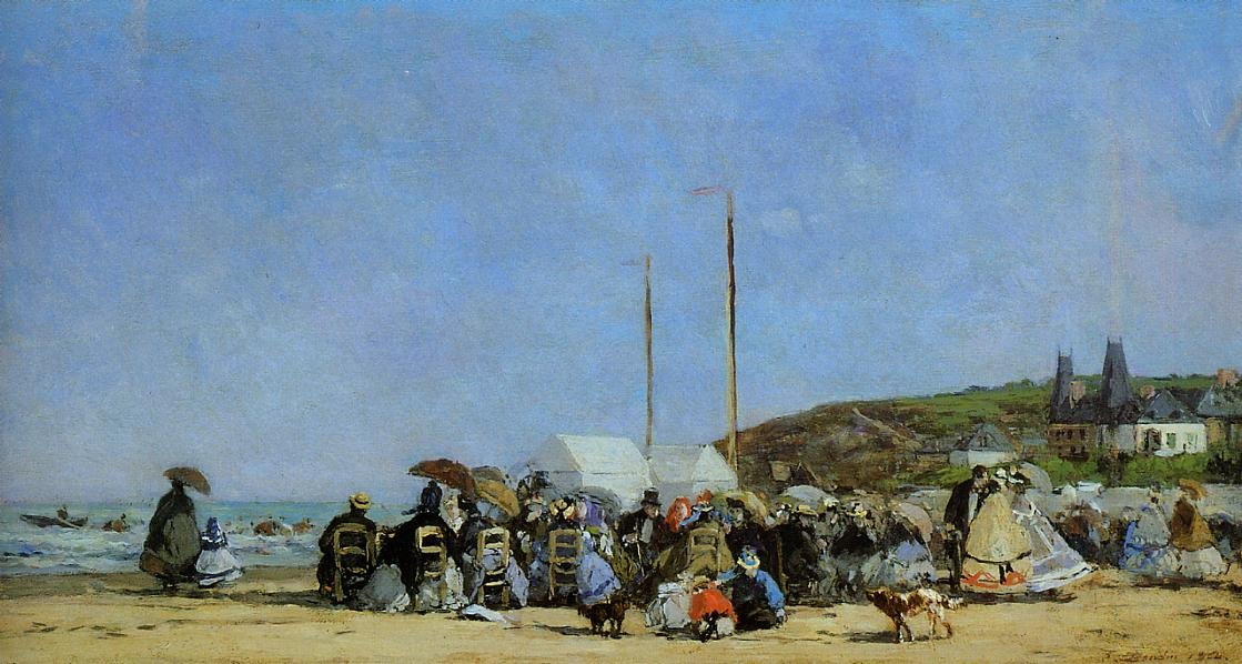 Trouville, Beach Scene 2