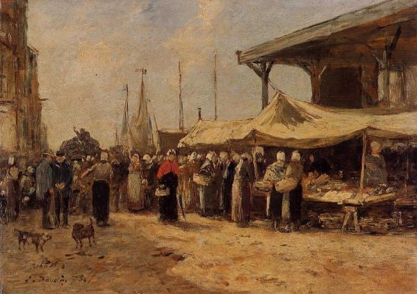 Trouville, Fish Market 2