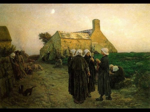 Evening in the Hamlet of Finistere