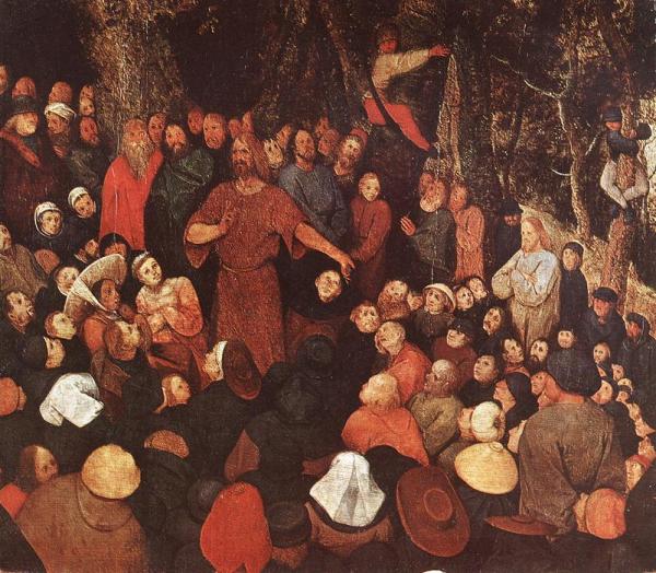 The Sermon of St John the Baptist (detail) 3