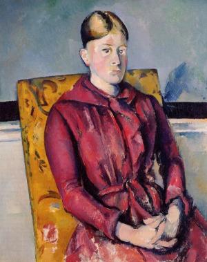 Madame Cezanne in a Yellow Chair 1
