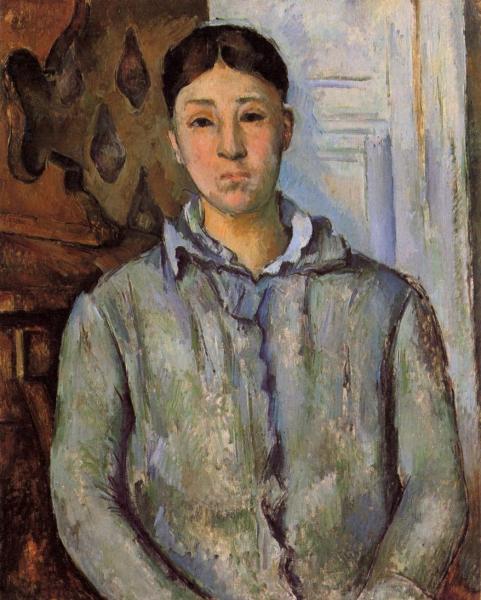 Madame Cezanne in Blue
