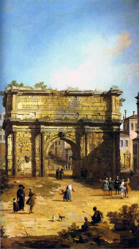 Rome - The Arch of Septimius Severus