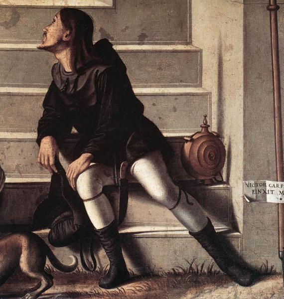 St Stephen is Consecrated Deacon (detail)