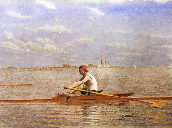 John Biglin in a Single Scull 2