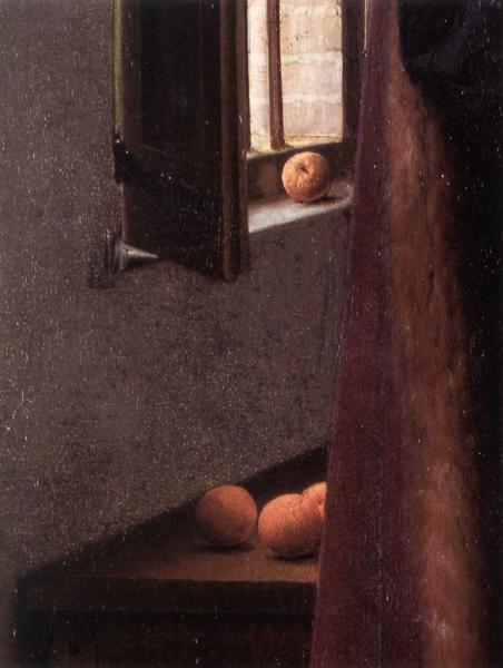 Portrait of Giovanni Arnolfini and his Wife (detail) 5