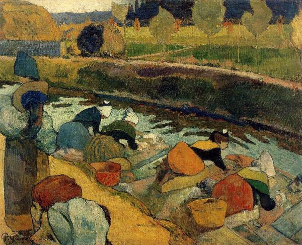 Washerwomen at the Roubine du Roi, Arles