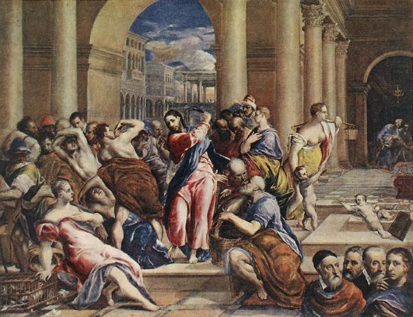 Christ Driving the Traders from the Temple 1