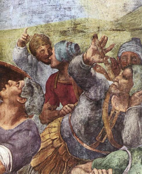 The Conversion of Saul (detail) 2