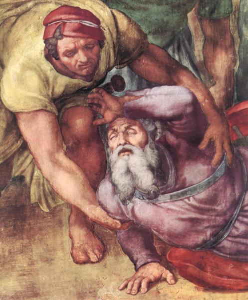 The Conversion of Saul (detail) 4