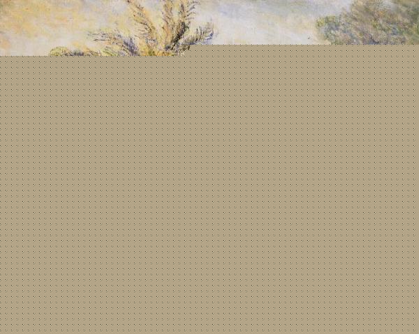 Garden in Bordighera, Morning Effect