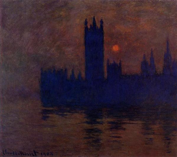 Houses of Parliament, Sunset 2