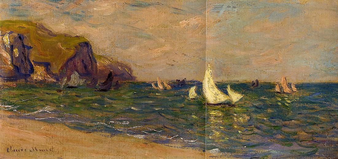 Sailboats at Sea, Pourville