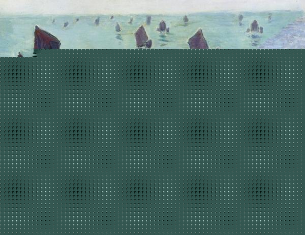 The Departure of the Boats, Etretat